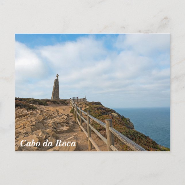 Cape Roca. Vykort (Framsida)