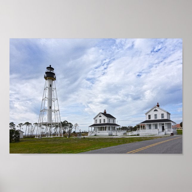 Cape San Blas, Florida, Lighthouse, Florida Poster (Framsidan)