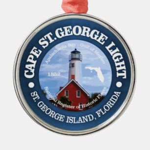 Cape St George Light Julgransprydnad Metall