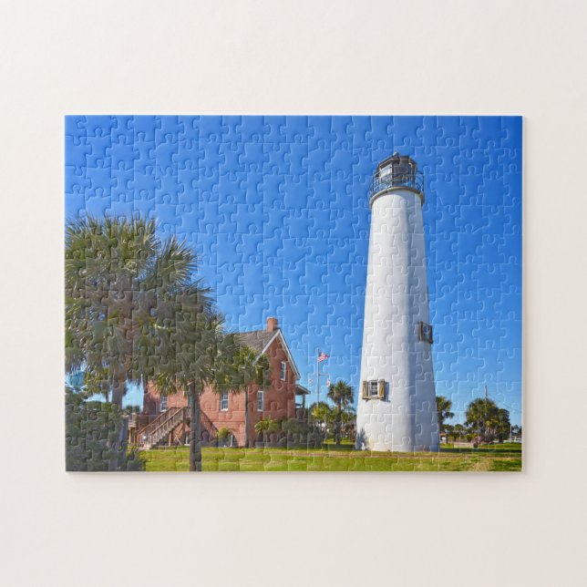 Cape St. George Lighthouse, Florida Pussel (Horisontell)