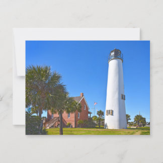 Cape St. George Lighthouse, Florida Vykort