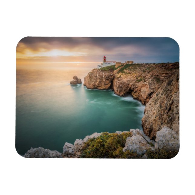Cape St Vincent | Sagres, Algarve, Portugal Magnet (Horisontell)
