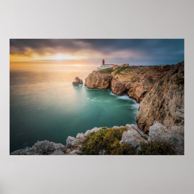 Cape St Vincent | Sagres, Algarve, Portugal Poster (Framsidan)