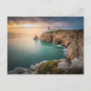 Cape St Vincent Sagres, Algarve, Portugal Vykort