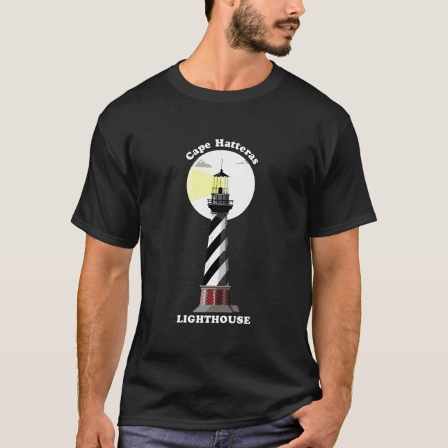 Cape Teras Lighthouse T Shirt (Framsida)