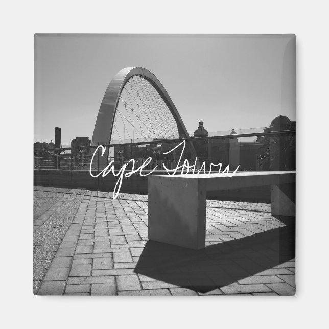 Cape Town Architecture South Afrika Travel Magnet (Framsidan)