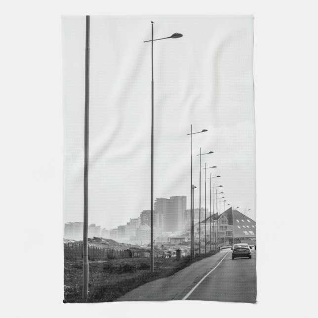Cape Town Blouberg Arkitektur ZA Sydafrika Kökshandduk (Vertikal)