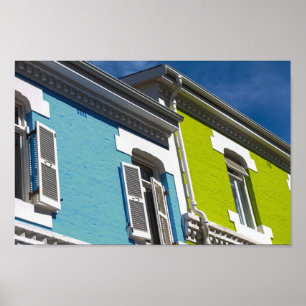 Cape Town Bo-Kaap Architecture South Afrika SA Poster