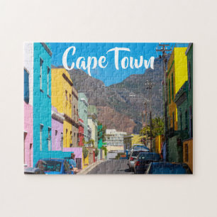 Cape Town Bo-Kaap Cityscape South Afrika Pussel