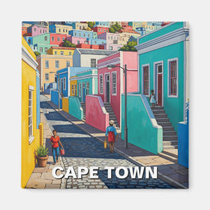 Cape Town Bo-kaap Sydafrika Magnet