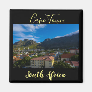 Cape Town Bord Mountain Cityscape Magnet