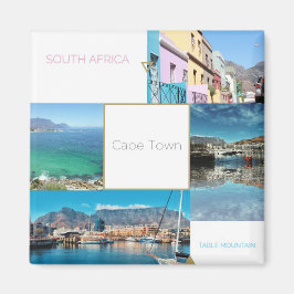 Cape Town Bord Mountain Collage Magnet