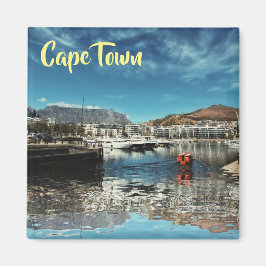 Cape Town Bord Mountain Harbour View Magnet