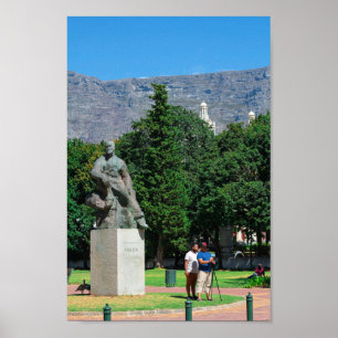 Cape Town Bord Mountain ZA South Afrika Poster