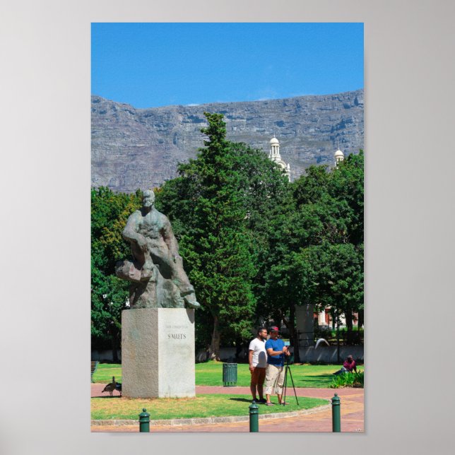 Cape Town Bord Mountain ZA South Afrika Poster (Framsidan)