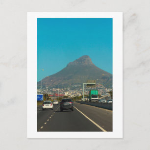 Cape Town City Highway Cityscape South Afrika Vykort