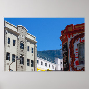 Cape Town Cityscape Architecture City South Afrika Poster