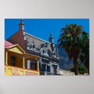 Cape Town Cityscape Architecture City South Afrika Poster