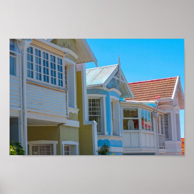 Cape Town Cityscape Architecture South Africa Poster (Framsidan)