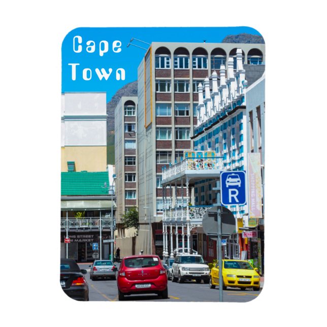 Cape Town Cityscape Architecture South Afrika Magnet (Vertikal)