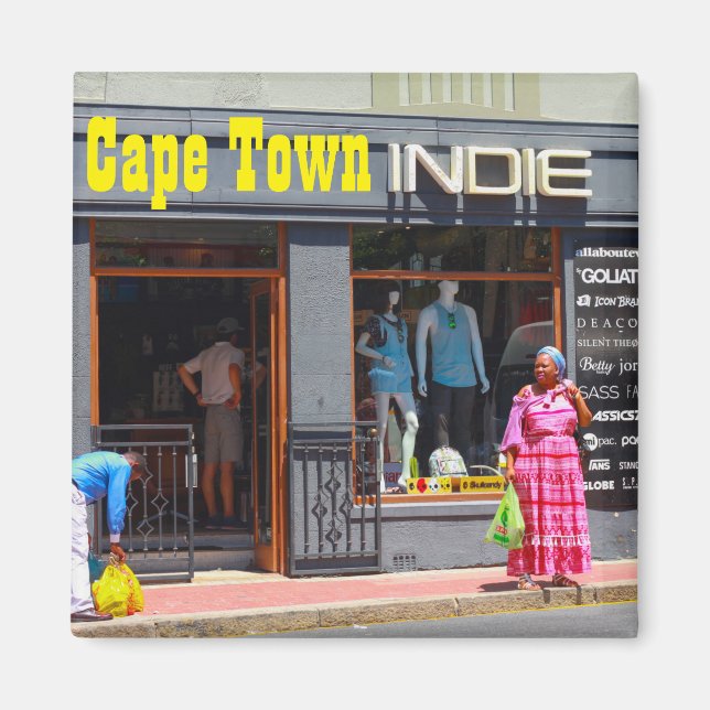 Cape Town Cityscape Architecture South Afrika Magnet (Framsidan)