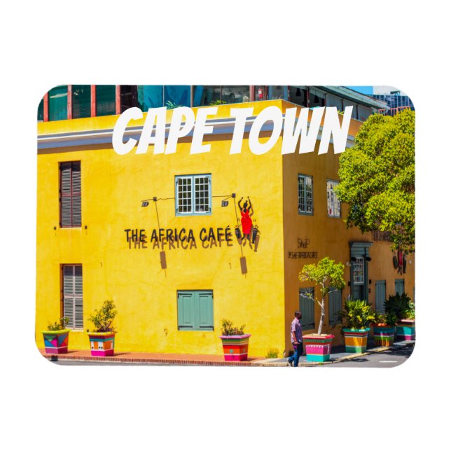 Cape Town Cityscape Architecture South Afrika Magnet (Horisontell)