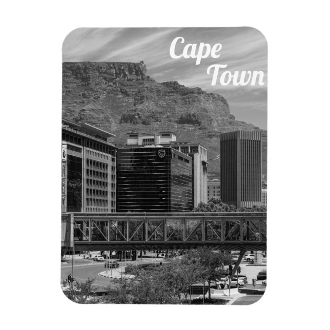 Cape Town Cityscape Architecture South Afrika Magnet (Vertikal)