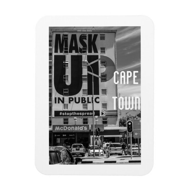 Cape Town Cityscape Architecture South Afrika Magnet (Vertikal)