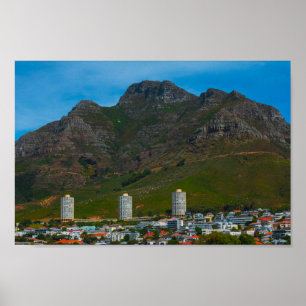 Cape Town Cityscape Architecture South Afrika Poster