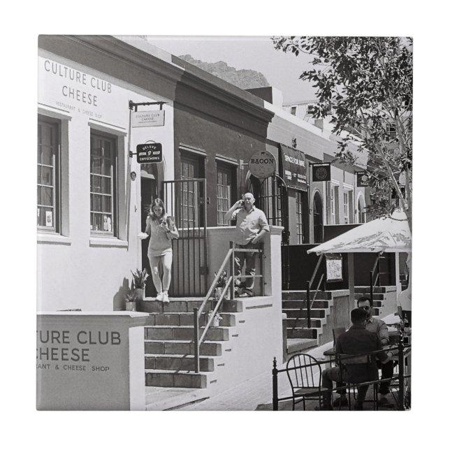 Cape Town Cityscape Architecture South Afrika ZA Kakelplatta (Framsidan)