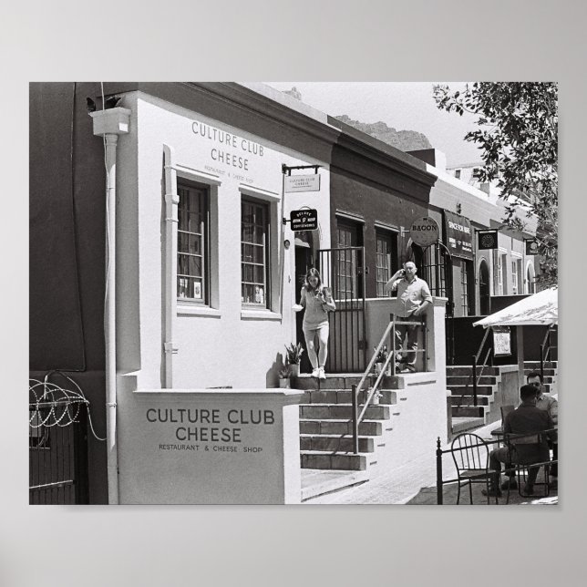 Cape Town Cityscape Architecture South Afrika ZA Poster (Framsidan)