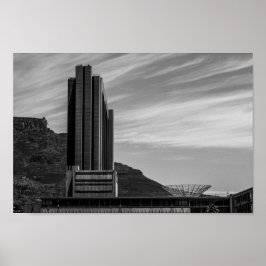 Cape Town Cityscape Bord Mountain South Afrika Poster