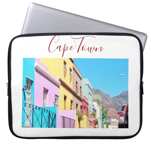 Cape Town Cityscape Computer Laptop sleeve (Framsidan)