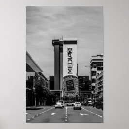 Cape Town Cityscape Street South Afrika Poster