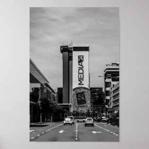 Cape Town Cityscape Street South Afrika Poster
