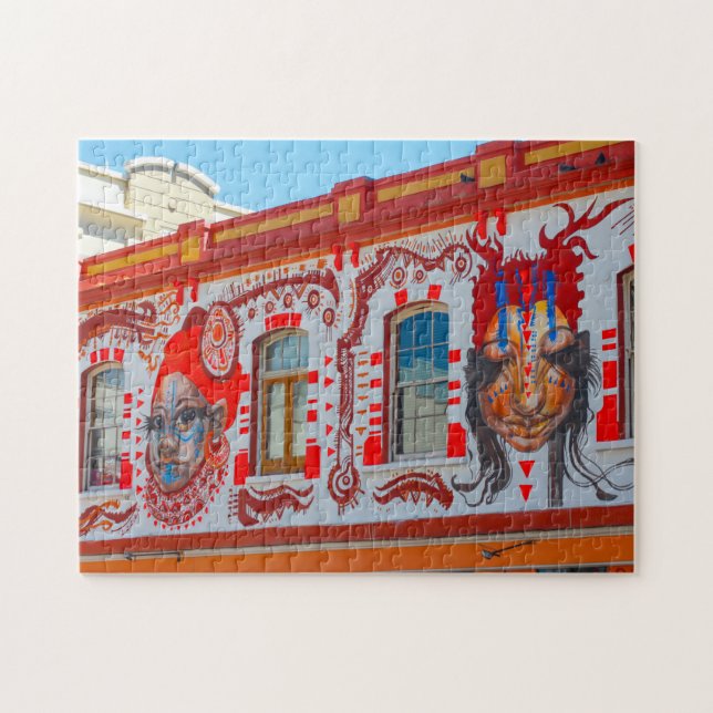 Cape Town Cityscape Street South Afrika Pussel (Horisontell)