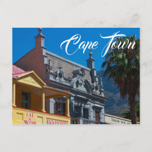 Cape Town Cityscape Street South Afrika Vykort