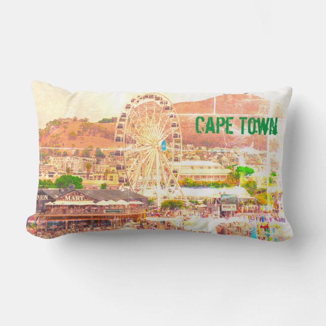 Cape Town Cityscape Waterfront South Afrika Lumbarkudde (Framsida)