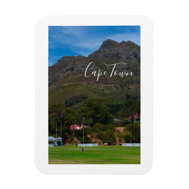 Cape Town Djävulen Peak Oranjezicht South Afrika Magnet (Vertikal)