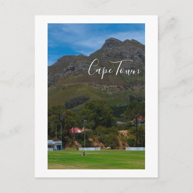 Cape Town Djävulen Peak Oranjezicht South Afrika Vykort (Framsida)