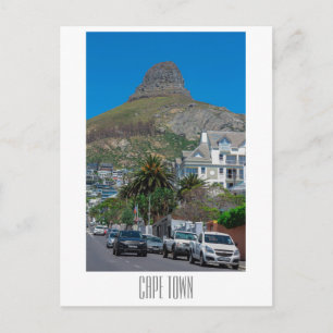 Cape Town Lejon's Head South Afrika City Vykort