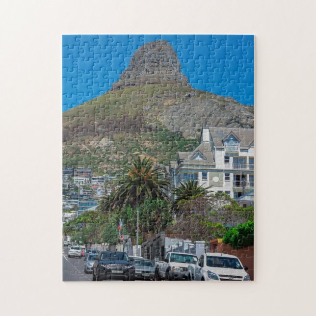 Cape Town Lion's Head stadsbild arkitektur Pussel (Vertikal)
