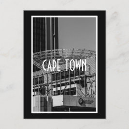 Cape Town Monochrome Cityscape Street Lifestyle Vykort