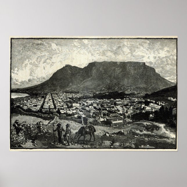 Cape Town Poster (Framsidan)