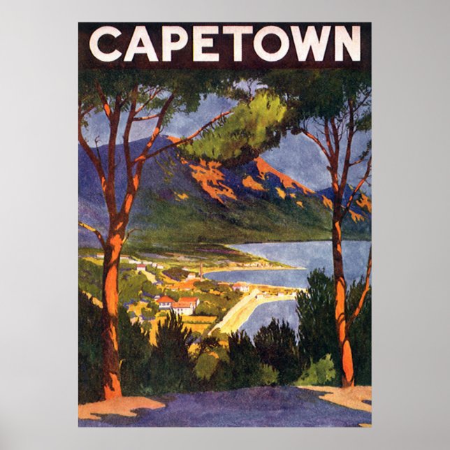 Cape Town Poster (Framsidan)