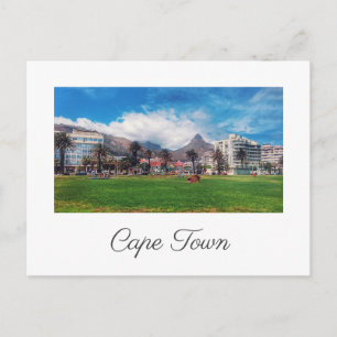 Cape Town Sea Point Lejonets huvudutsikt Vykort
