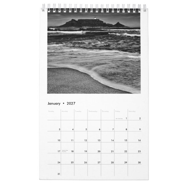 Cape Town South Afrika Architecture City Kalender (Jan 2027)