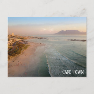 Cape Town South Afrika Beach Travel Photo Vykort