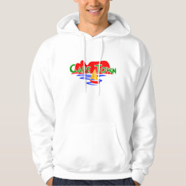 Cape Town South Afrika Bord Mountain Manar Hoodie