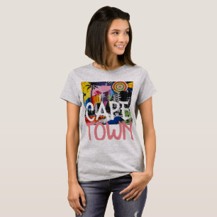 Cape Town South Afrika Graffiti Mural shirt, 2 Tröja